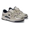 Sneaker DC SHOES "Construct", Gr. 7(38), weiß, weiß, champagne, 54.6% Leder, 20.9% Synthetikmaterial, 25.5% Polyester, Schuhe