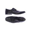 Salamander Herren Halbschuh, Gr. 44, schwarz, Leder