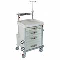 Carrello emergenza Jota - mm 670x600x1010 h 4 cassetti in plastica (2x176 h 1x88h 1x164h)