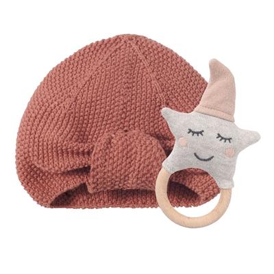 nordic coast company - Rassel Rosa + Turban Kupfer Dekoration 2 ct Weiss Image