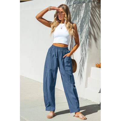 Seaside Escape Blue Pants