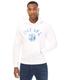 Diesel Mens S-ginn 9-D Hoodie in White Cotton - Size Medium | Diesel Sale | Discount Designer Brands