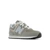 Sneaker NEW BALANCE "PC574", Gr. 33,5, grau, Leder, Textil, sportlich, Schuhe