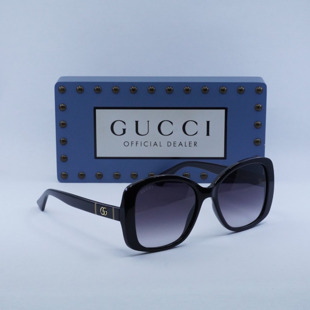 Gucci Accessories | Final Price! Gucci Gg0762s 001 Black Sunglasses | Color: Black/Gray | Size: 56 - 18 - 145