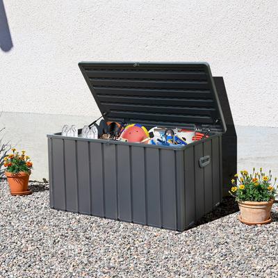 GDFStudio -Outdoor Benn Multi-Size Storage Deck Box - Waterproof, Lockable, and Durable for Patio Cushions, Garden Tools