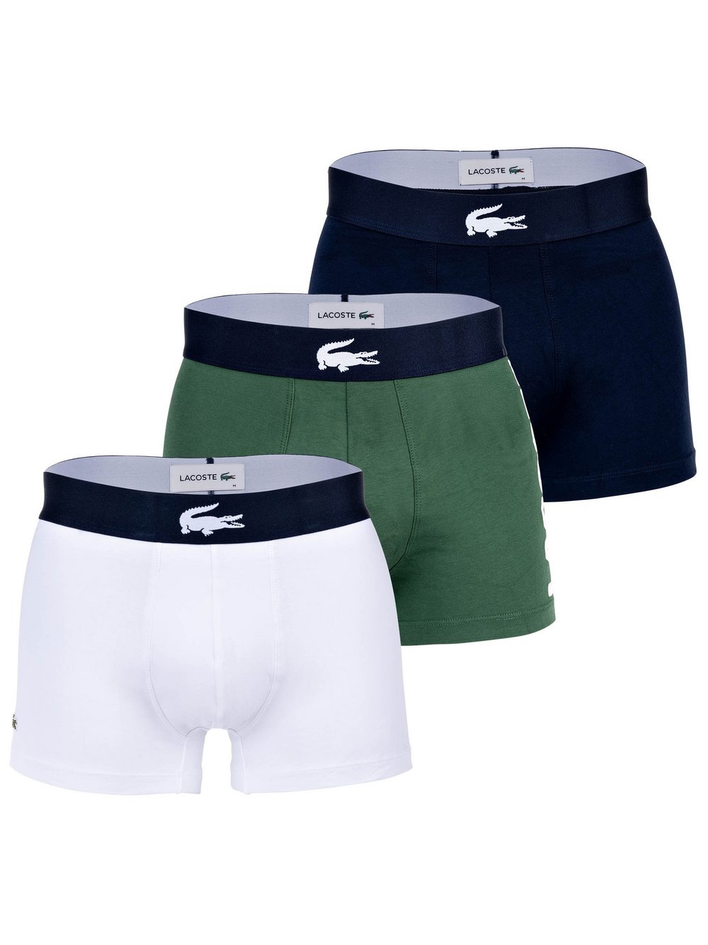 Lacoste Boxershort 3er Pack Herren mehrfarbig, L Image