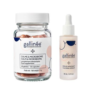 Gallinée Calming Serum + Calm & Microbiome Supplement 1 St Set Image