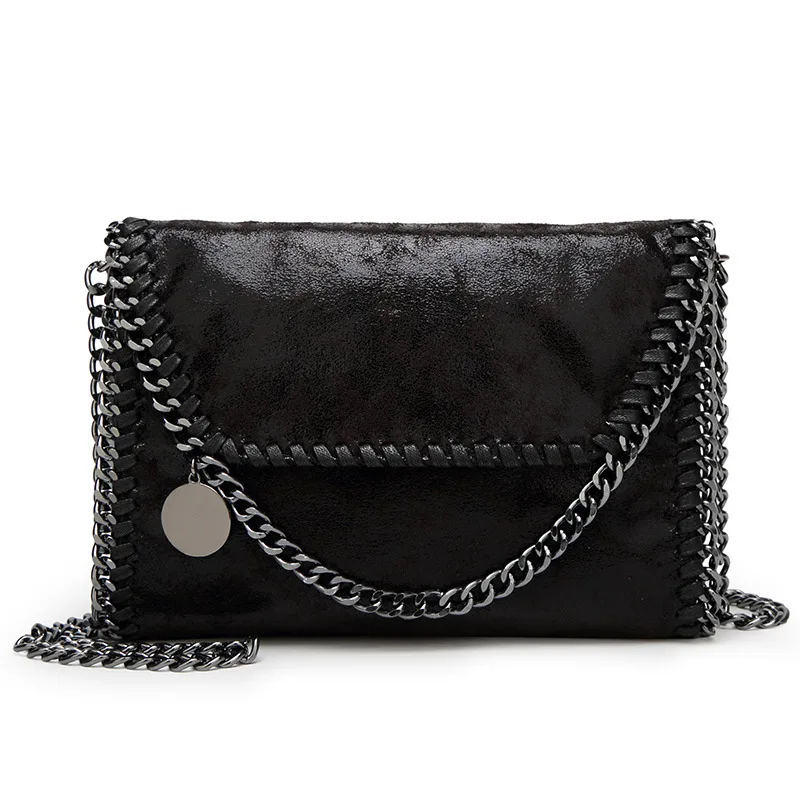 Sacs à bandoulière à rabat avec chaînes de luxe pour femmes, sac à bandoulière carré de styliste, Mini sacs à main et bourses pour téléphone, pochette Chic, 2023
