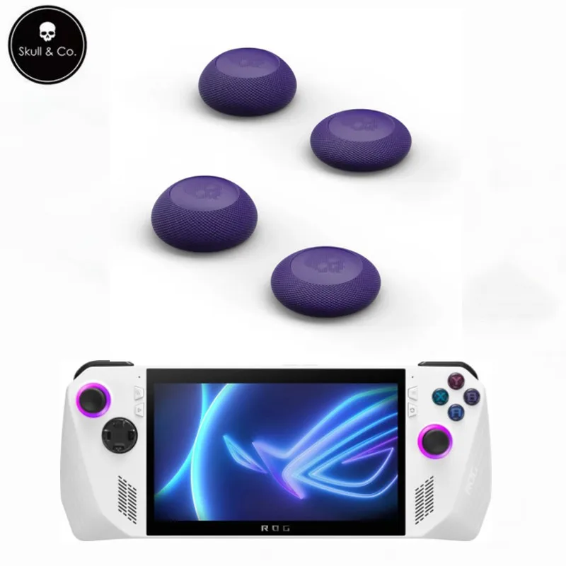 Skull & Co. – Lot de 4 capuchons de joystick pour Steam Deck OLED ROG Ally X, kits de protections de joysticks FPS/TPS