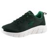 Sneaker SKECHERS "Bobs Sport™ B Flex – Chill Edge", Herren, Gr. 41, schwarz (schwarz, grün), Mesh, Lederimitat, kontrastfarbene Details, sportlich, Schuhe, Chunky Sneaker, Schnürschuhe in veganer Verarbeitung