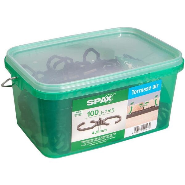 SPAX 100er-Pack Terrassen-Abstandshalter »AIR« 4,5 mm Image