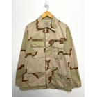 "Vintage anni '90 US Air Force Desert Camouflage \"Hendricks\" Camicia a maniche lunghe con tasca militare con bottoni (taglia adulto Large)"
