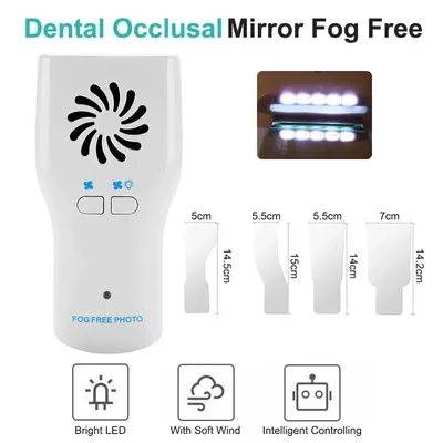 Enhance precision in dental procedures with the Dental Defogging Orthodontic Mirror LED set.