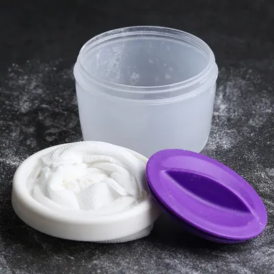 Anti Stick Powder Puff Flip Cake Cookie Flip Candy Paste Powder Spreading Flour Corn Starch Puff