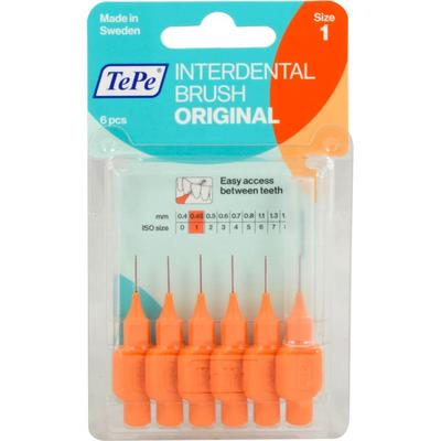TePe TEPE Interdentalbürste 0,45mm orange 6 St