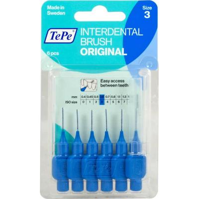 TePe TEPE Interdentalbürste 0,6mm blau 6 St