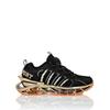 Sneaker PLEIN SPORT "Runner Sneaker", Gr. 39, Normalschaft, 0216, schwarz, gold, Schuhe