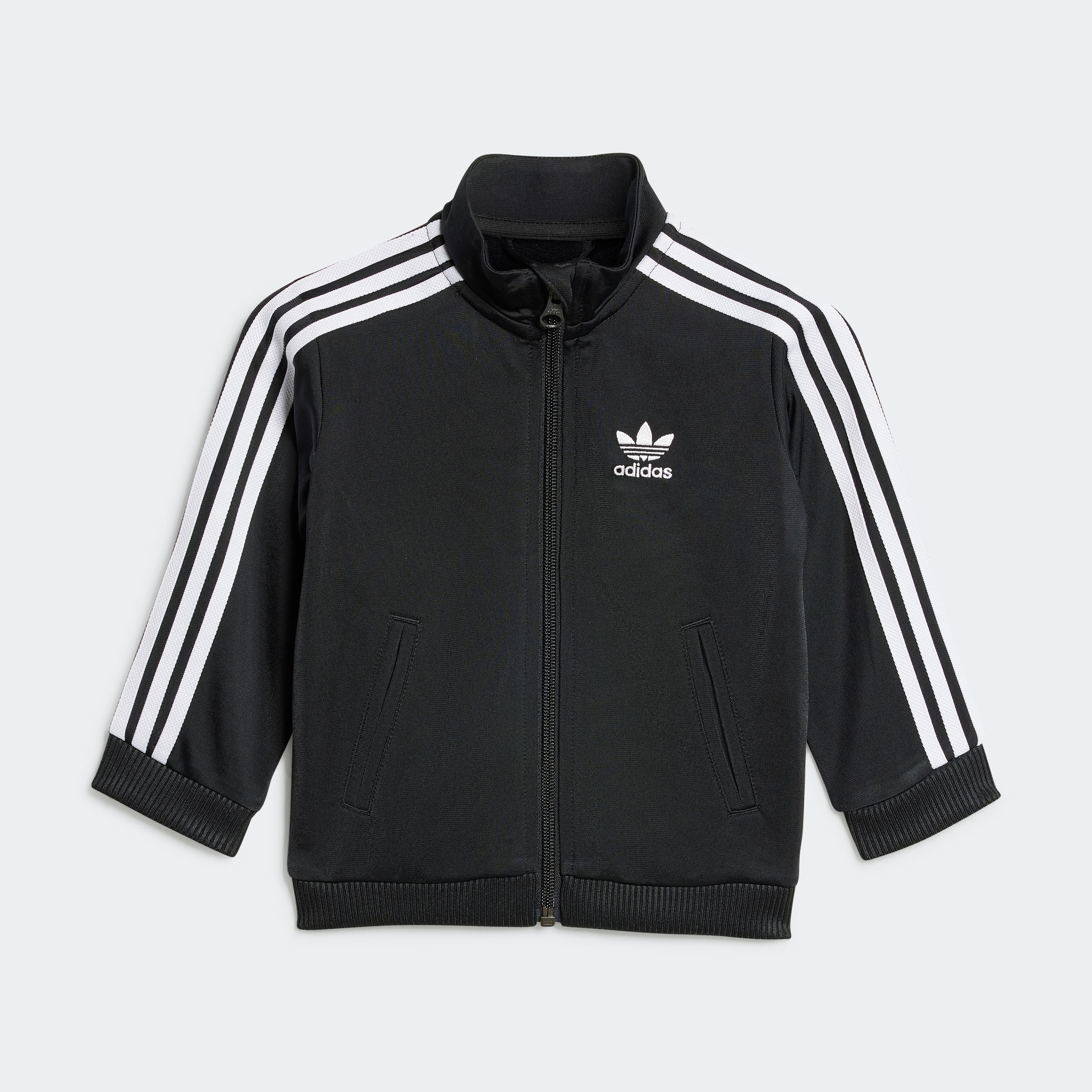 Trainingsanzug ADIDAS ORIGINALS "FIREBIRD TS", Kinder, Gr. 80, schwarz, Obermaterial: 100% Polyester, Sportanzüge Image