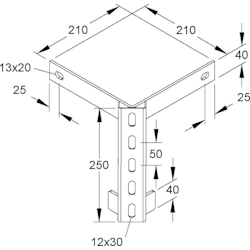 Niedax Klemmadapter KWAE 200 Image