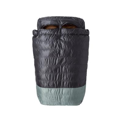 Big Agnes King Solomon 20 Sleeping Bag Asphalt/Chinois Green Double Wide BKSDW2025