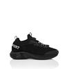 Sneaker PLEIN SPORT "Runner Sneaker", Gr. 42, Normalschaft, schwarz (02, schwarz), Schuhe
