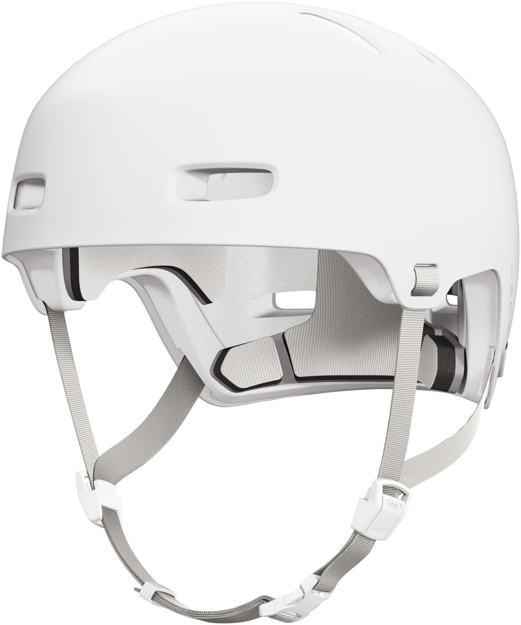 Fahrradhelm ABUS "INDY" Gr. S, weiß (weiß (pure weiß)), Helme, S Kopfumfang: 51cm - 55cm Image