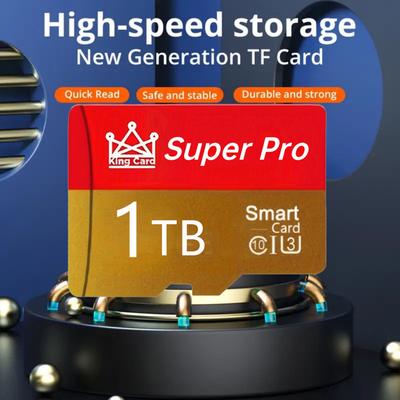 TEMU 1tb Memory Card Class 10 Uhs-i Storage Card U3 Tf Card, Suitable For Tablets, Smartphones, Dash Cams, Cameras Image