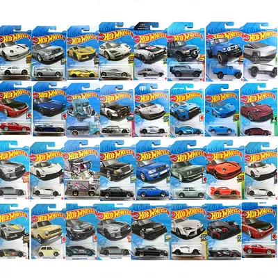 Hot Wheels Sammeln Sie Spielzeugautos für Kinder Subaru Lamborghini McLaren F1 BMW Mustang NIISAN Porsche Civic Bentley Hotwheels Jungengeschenke