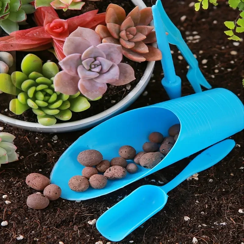 4 teile/satz saftige Werkzeuge, einschl ießlich Sämling Pflanzer, Loch Puncher, Eimer Schaufel, Bodens chaufel, Garten werkzeug, Blumentopf Image