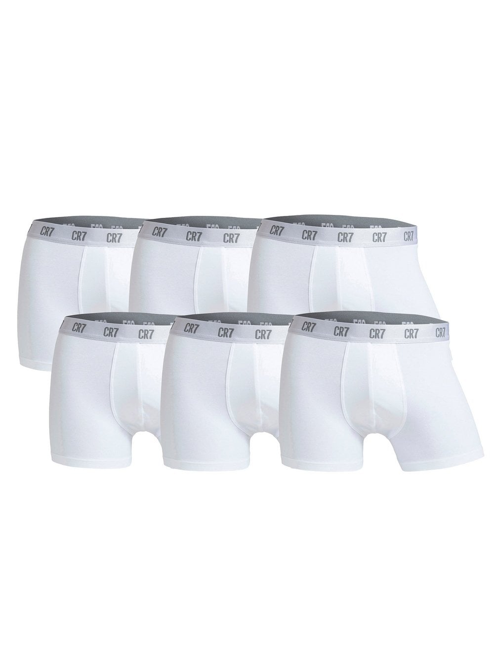CR7 Boxershort 6er Pack Herren weiß, L Image