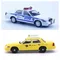 596 Modello in scala 1/64 Ford Crown Victoria CV Polizia/Taxi New York Modello di auto in lega