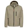 Softshelljacke CAMEL ACTIVE, Herren, Gr. 56, grün (khaki), Web, Obermaterial: 100% Polyester, unifarben, casual, gerade hüftbedeckend, Rundhals, Langarm elastischer Bund, Jacken, mit Kapuze