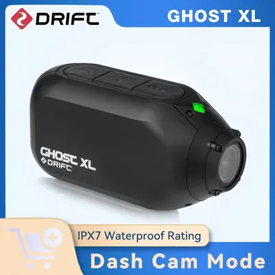 Drift Ghost XL Sport Action Camera 1080P Sport WiFi IPX7 Waterproof Wearable Live Stream Vlog