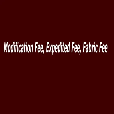 A Special Link For Modification Fee, Expedited Fee, Fabric Fee, veil