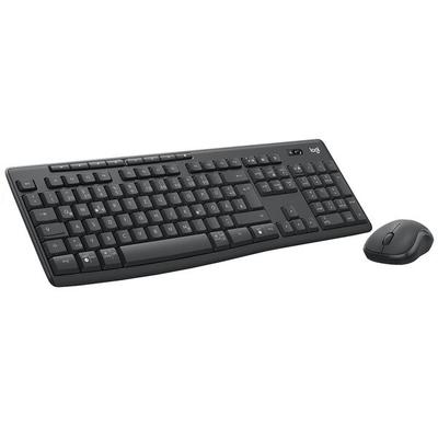 Logitech Tastatur-Maus-Set (kabellos) »MK370 Combo for Business« schwarz