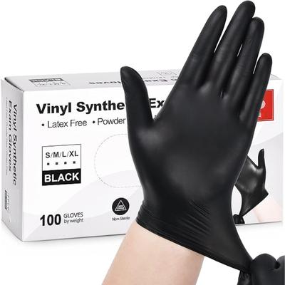 TEMU Vinyl Gloves, 4 Mil, Disposable -free Plastic Gloves For Cooking & Cleaning, -ct Box Nitrile Disposable Gloves - Powder-free, -free, High- Fit - For Cleaning, Hairdressing, Pets, Crafts, Cars