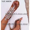 Neue Silber Gold Schnalle Sandalen Frauen Süße Kristall Sandalen Weiblichen Böhmischen Stil Sommer Mode High Heels frauen Schuhe