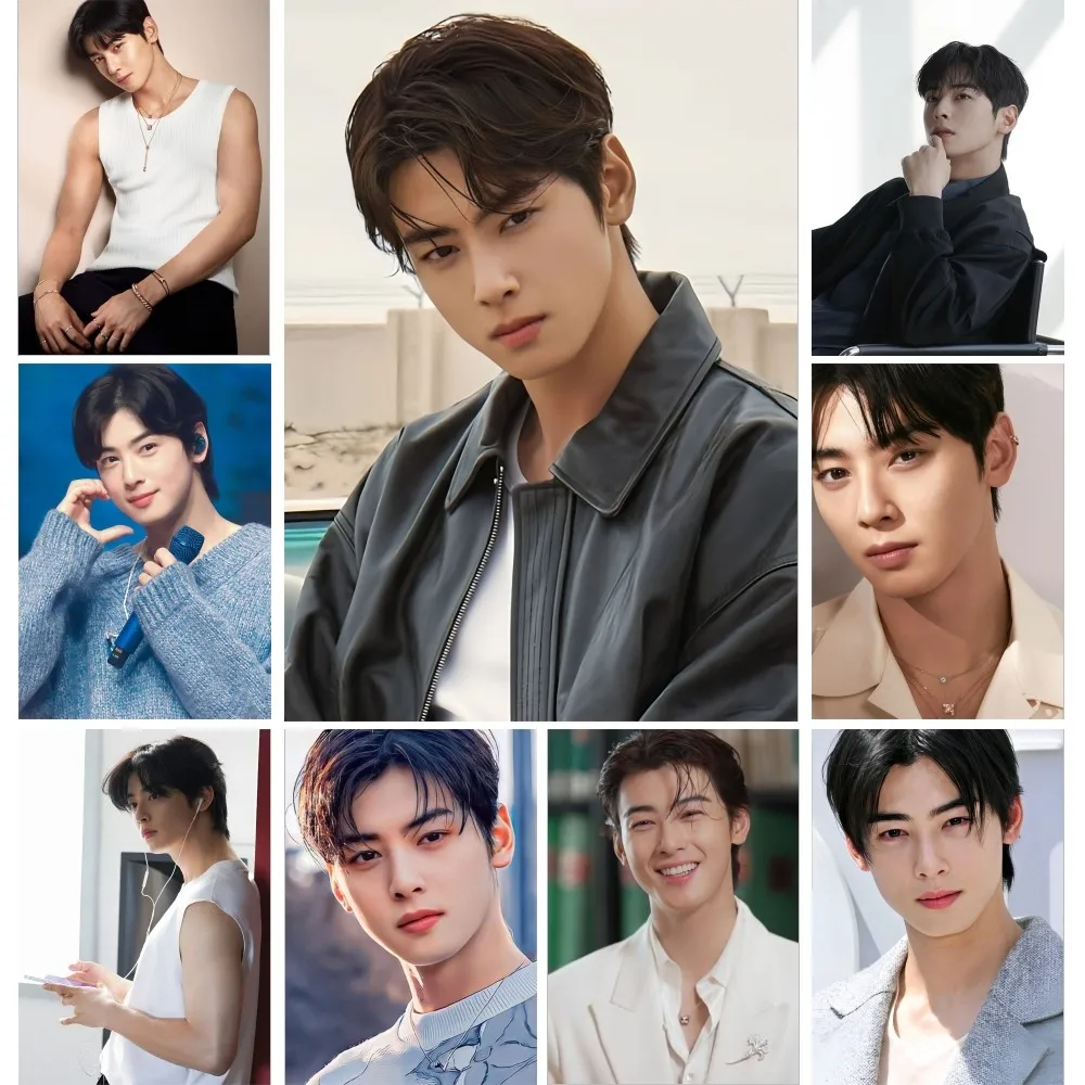 1 Stück koreanischer Schauspieler Cha EunWoo Poster Poster Kunstdruck Bar Wohnzimmer Möbel Dekor Image