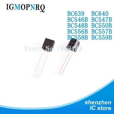 100 stücke bc639 bc640 bc546b bc547b bc548b bc550b bc556b bc557b bc558b bc559b Inline-Trioden Image