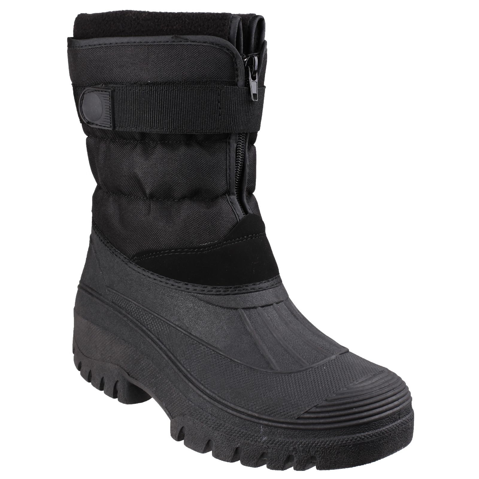 Cotswold Childrens/Kids Chase Wellington Stiefel (Schwarz) Image