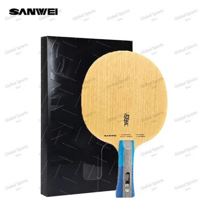 SANWEI YU Table Tennis Blade Inner Structure 5 Wood + 2 LD Carbon OFF++ Training Ping Pong Racket