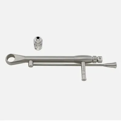 Universal Dental Torque Wrench Ratchet Latch Manual Shank Driver Adapter