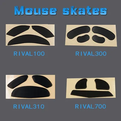 Mouse Skates for Steelseries Rival 3 700 710 600 650 500 310 300 300S 110 100 106 95 Rescuers