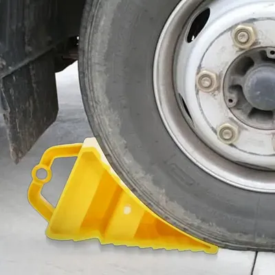 RV Wheel Chocks Car Trailer Wheel Chock Anti-slip Vehicle Truck Tire Stop Block Parking Wedges Car