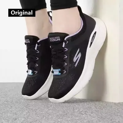 Skechers Women's Sneakers Summer mesh breathable casual running shoes Lightweight shock-absorbing