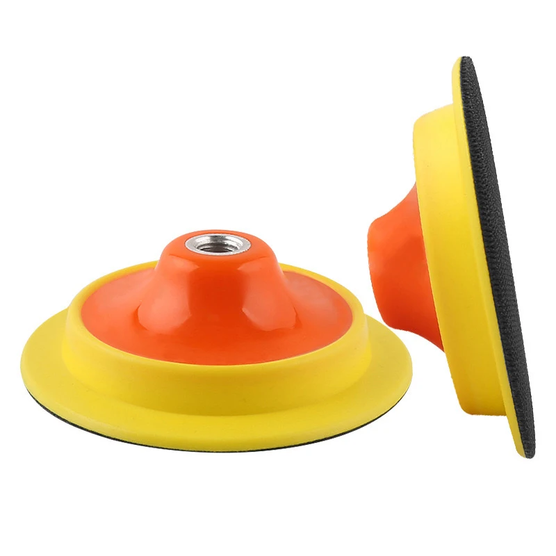 5 Inch 125mm Rotary Backing Pad Hook & Loop Sanding Pad M10/M14 Thread Car Beauty Polishing Plate For Rotary Polisher Sander