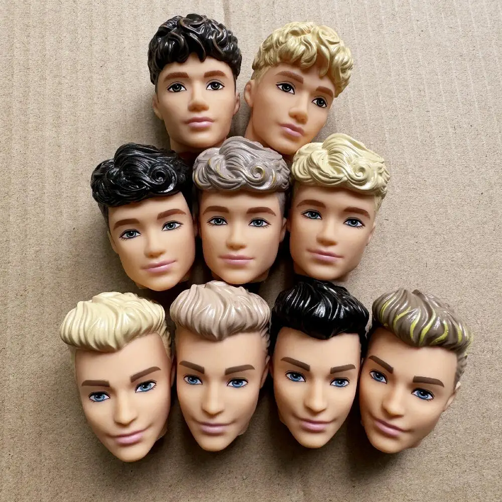 1/6 Jungen Puppenköpfe Prinz Ken Köpfe Solide Junge Kopf Für 30 cm Körper Kinder DIY Spielzeug Geburtstagsgeschenke