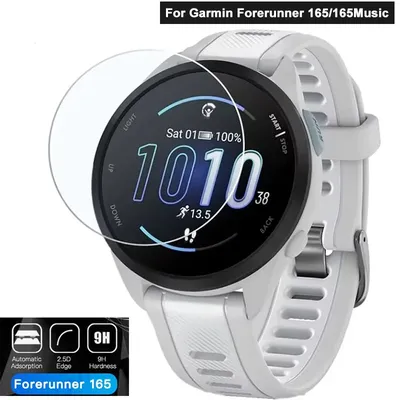 Gehärtetem Glas Für Garmin Forerunner 165 165 Musik HD Anti Scratch Screen Protector Für Garmin Forerunner 165 Schutz Film