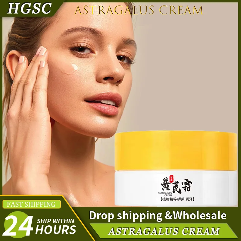 Astragalus Whitening Freckles Cream Face Dark Spots Remover Repair Products Removal Melasma Melanin Moisturiz Brighten Skin Care Image