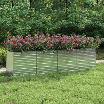 TEMU Garden Raised Bed 320x80x77 Cm Galvanized Image